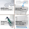 S.B.Weston Shower Caddy - Rust Proof, No-Drilling, No Suction Cups