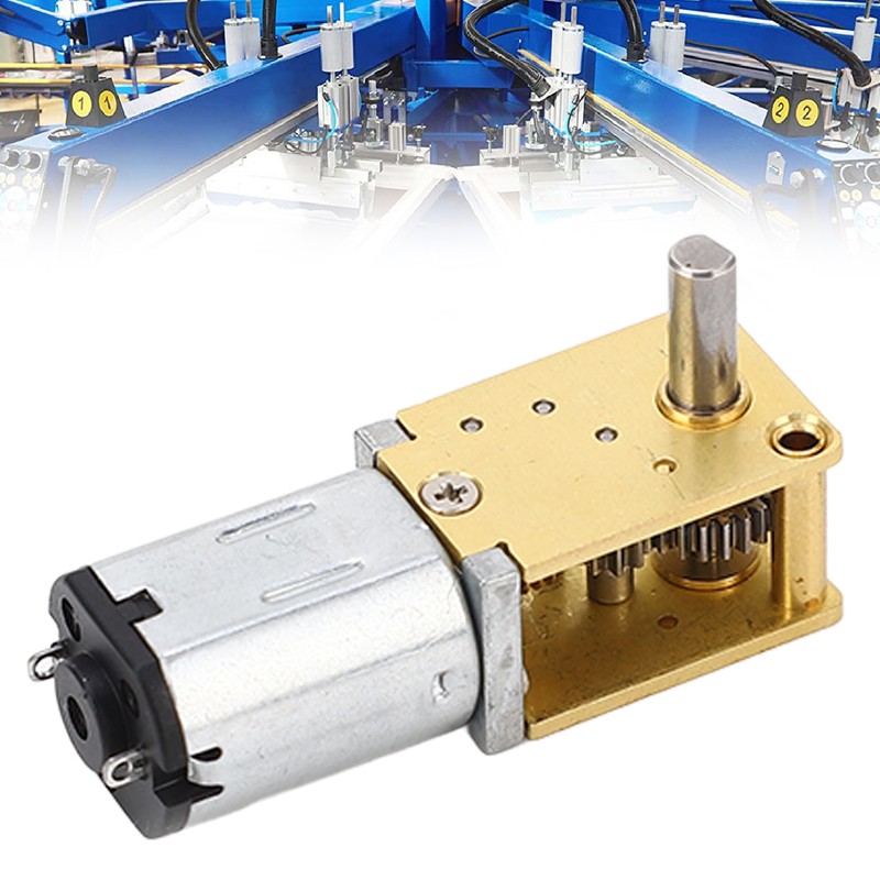 Turbo Worm Geared Motor Micro Brushed DC 3V Mini Reduction