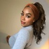 DRESHOW Paquete de 4 diademas de turbante para mujer, anchas