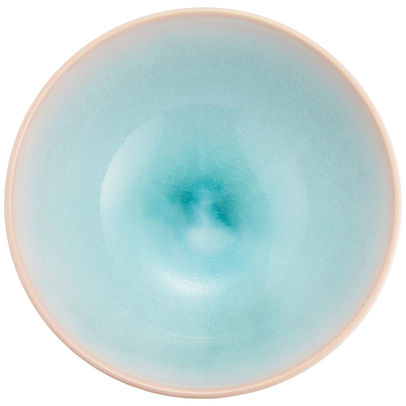 Hagi Ware Mint Rice Bowl Pair 35603