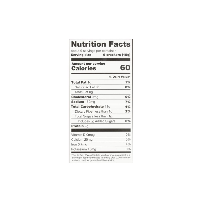 34° 34 Degrees Sesame Crisps Nutty Flavor Perfect Pairing for