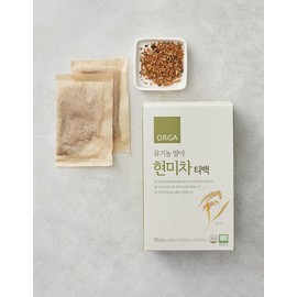 Olga [올가] 유기농 발아 현미차 150g (10g X 15개) [Olga] Organic Sprouted Brown Rice Tea 150g (10g X 15 packs)