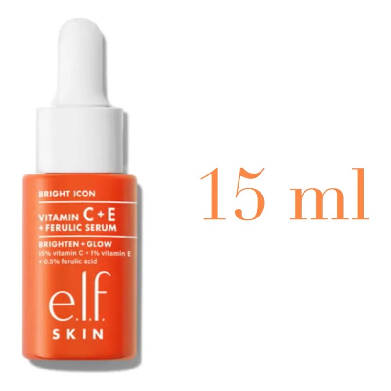 E.L.F. Cosmetics Serum Vitamina C+E Ácido Ferúlico 30ml Iluminador Facial