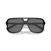 Dolce & Gabbana DG4354 Men's Sunglasses Black/Dark Grey 61