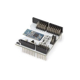 Whadda HM-10 Wireless Shield for Arduino® UNO Texas Instruments Bluetooth 4.0 3 Pin Male Reset Slide Switch