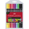 Faber-Castell 151119 Double Fibre Pens, Pack of 20 x 1