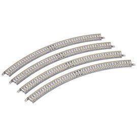 TOMIX Nゲージ カーブPCレール C280-45-PC F 4本セット 1191 鉄道模型用品