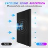 4 Pack Sound Proof Foam Panels, 48"×24"×2" Soundproof Wall Panels