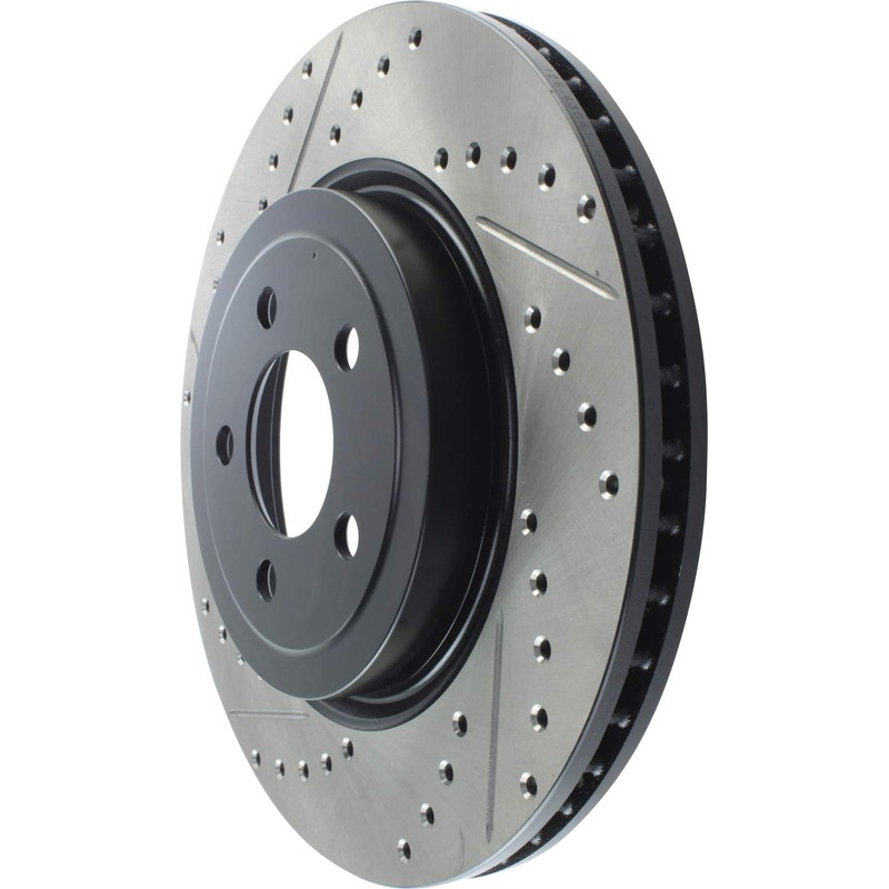 StopTech 127.63061R Front Right Sport Drilled/Slotted Brake Rotor