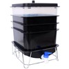 ESPIDOO Worm Farm Composting Bin 4 Tray: 20L Stackable Compost