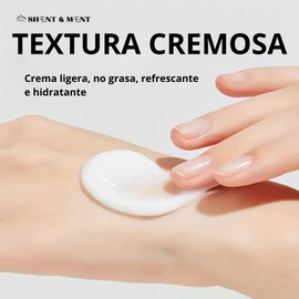 SHENT & MENT Moisturising Face Cream for Face, Neck and Décolleté, Collagen, Retinol and Hyaluronic Acid, Day and Night, Anti-Aging for Women and Men, Skin Tightening and Recovery, 50