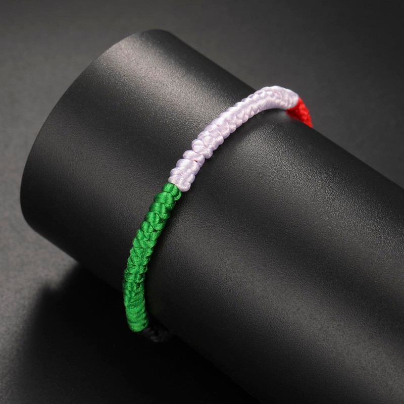 Dreamtimes Country Pride Country Flag Code Lucky Bracelet Protection and