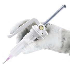 Yakamoz Effortless Solder Flux Paste Glue Gun - Precision Solder Flux Extruder Handheld Needle Solder Paste Dispenser for Electronics Soldering, Fits 10cc Soldering Flux Paste