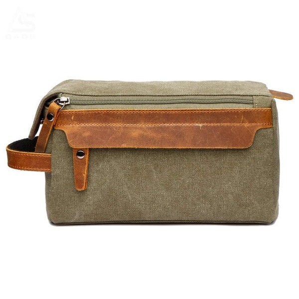 Canvas Dopp Kit Stylish Travel Essential for Men and Women