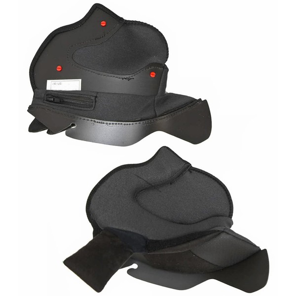 HJC i90 Helmet Cheek Pads Black XL (23mm)