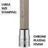 MIXPOWER 20PCS 1/4", 3/8", 1/2" Drive Spline Tip Bit Socket