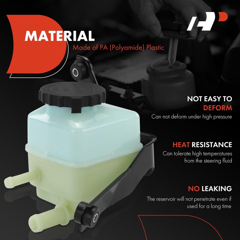 A-Premium Power Steering Reservoir/Tank with Cap Compatible with Lexus RX300