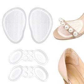 8PCS Gel Shoe Cushion Set,High Heel Comfort Inserts for Women