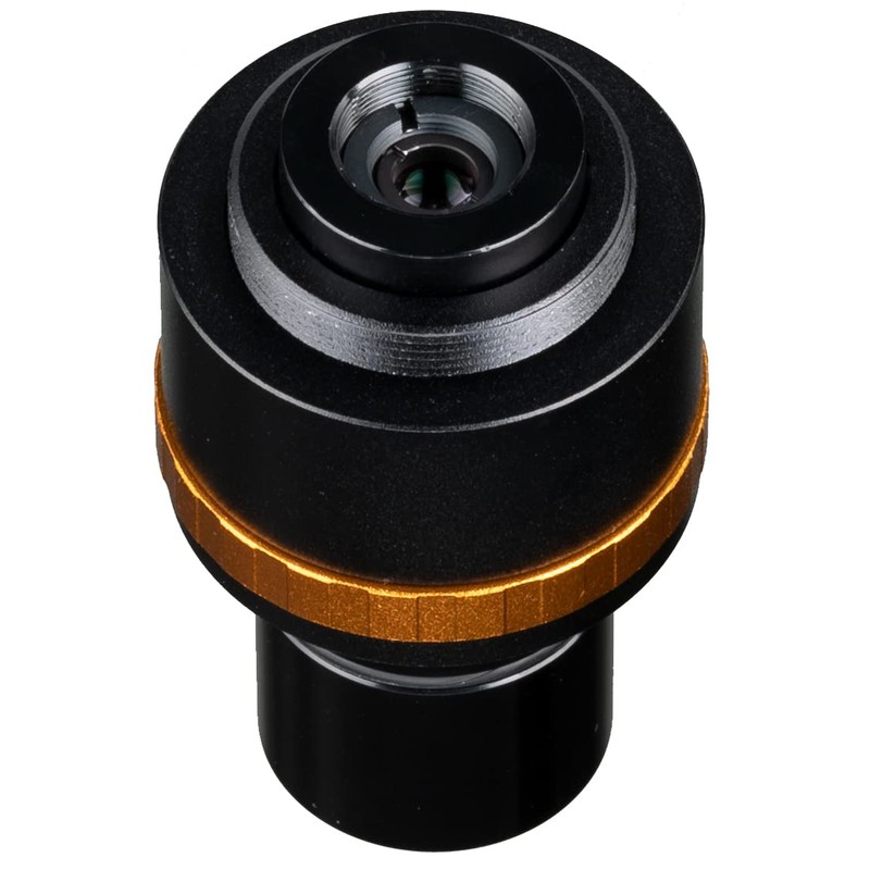 BRESSER Microscope 0.5x Variable Reduction Lense, Halogen Light Source, PE_(Polyethylene)