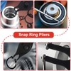 Doaho 10pcs Snap Ring Pliers Set with Straight/Bent Jaw,Storage Case