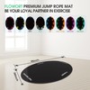 Flowort Jump Rope Mat，Large Rubber Exercise Indoor Outdoor，Shock Absorbing Mat