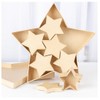 Paper Mache Star with Star Boxes Set of 7 by