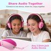 Kids Headphones for School, Wired HD Mic 3-15 Year for
