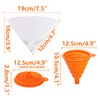 Terberl 100 Pack 100 Micron Paint Strainers Paint Filter Paint