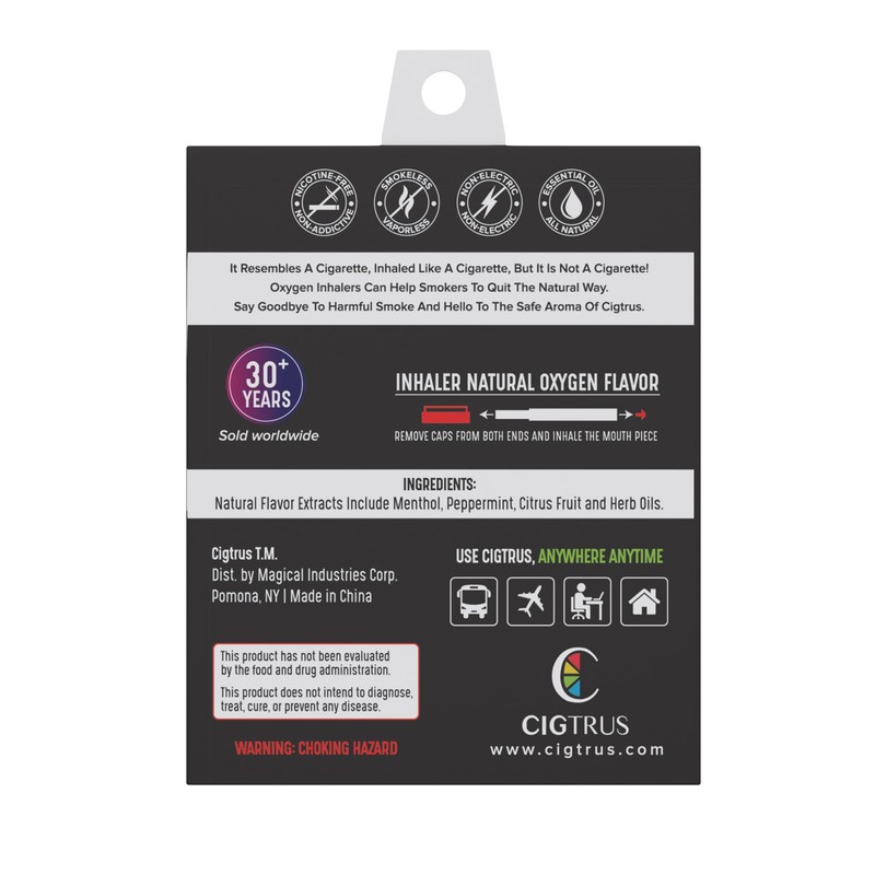 Cigtrus; Air Puffer for Oral Fixation Relief | Help Replace