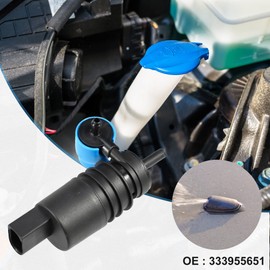 ACROPIX Windshield Washer Motor Pump Replacement for Volkswagen Passat 1990-1991 - Pack of 1 Black