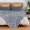 JYK Flannel Fleece King Blanket, 90"x104", Super Soft Plush Microfiber