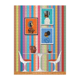 Derrick Adams X Dreamyard 500 Piece Double-sided Puzzle