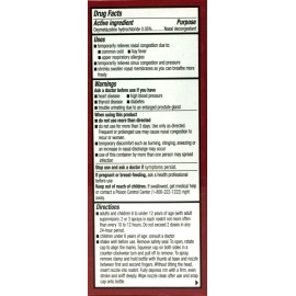 Family Care Nasal Spray Original Decongestant Pump Mist Spray 12 Hour Relief 0.5 oz (1 pack)