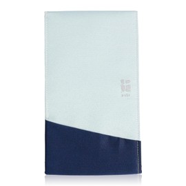 Style Fukusa SFK02 Men's Fukusa, Wedding, Congratulations, Plaid Business Card Holder, FUKUSA Notebook, Made in Japan, Daiichi Creation, Forest/Navy