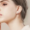 Leaf Wrap Earrings Sterling Silver Leaves Ear Crawler Earrings Hypoallergenic