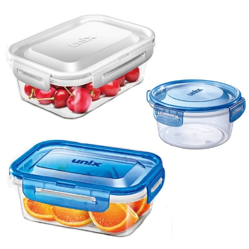Asbel Titlock Round Medium (3 Pieces) Blue