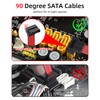YANBORONSN SATA III Data Cable, 3-Inch Sata Triple 6.0 Gbps