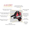 Albcorp Reflective Therapy Dog Vest Harness, Woven Nylon, Adjustable Service