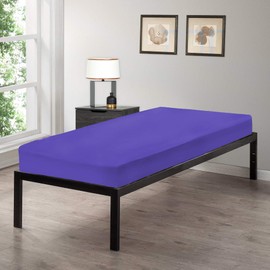 Gilbin 100% Jersey Knit Cotton Fitted Cot Sheet for Camp Cot Mattresses 30" x 75"