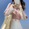 Women's Summer UV Protection Ice Silk Loose Sleeves/Gloves One Size/Tiny Love Grains 5ea