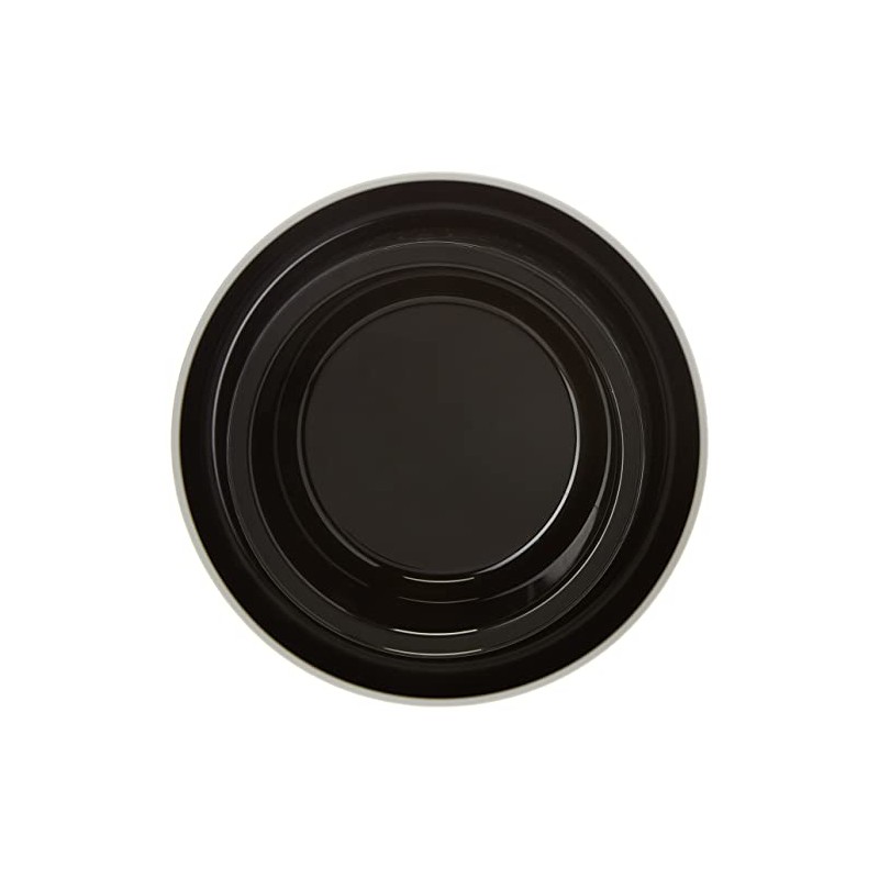 Moderna Products Plato para Gato -Trendy Dinner Luxurious Pet Negro