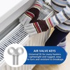 Set of 3 radiator bleeding keys, heating key, heater bleeder