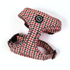 Angie and Allie Organic Cotton Dog Harness,No Pull Pet Harness with Leash D-Ring,Adjustable Soft Padded Dog Vest,Comfortable,Sustainable,Breathable and Stylish for Your Canine Companion