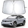 EcoNour Windshield Sunshade Compatible for Volkswagen 2021-2024 2025-240T Polyester Material