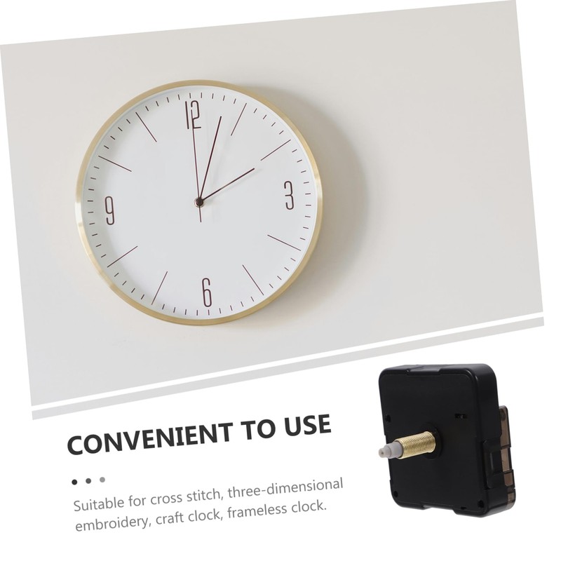 Gadpiparty Clock Movement Replacement Mechanism Silent Operation Clock Part for