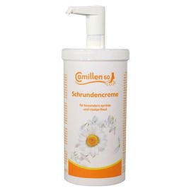 Chamomile 60 Cream, Foot Cream with Chamomile, Vitamin A for Cracked Feet, 450 ml with Dispenser