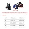 ILEPARK Nylon Dog Muzzle with Head Strap for Small, Medium,