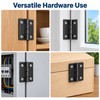 Heavy-Duty Zinc Alloy Butt Hinge for Doors and Cabinets, 60