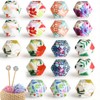 18 Pcs Knitting Needle Stoppers, Silicone Knitting Needle Point Protectors