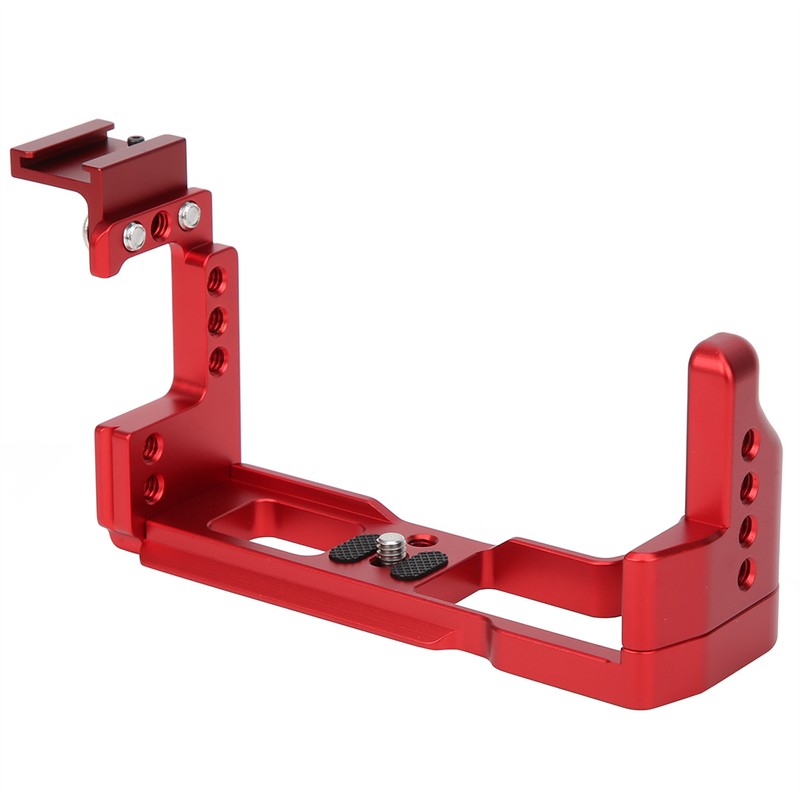 Metal Microphone Stand L Quick Release Plate Vertical Shooting Handle